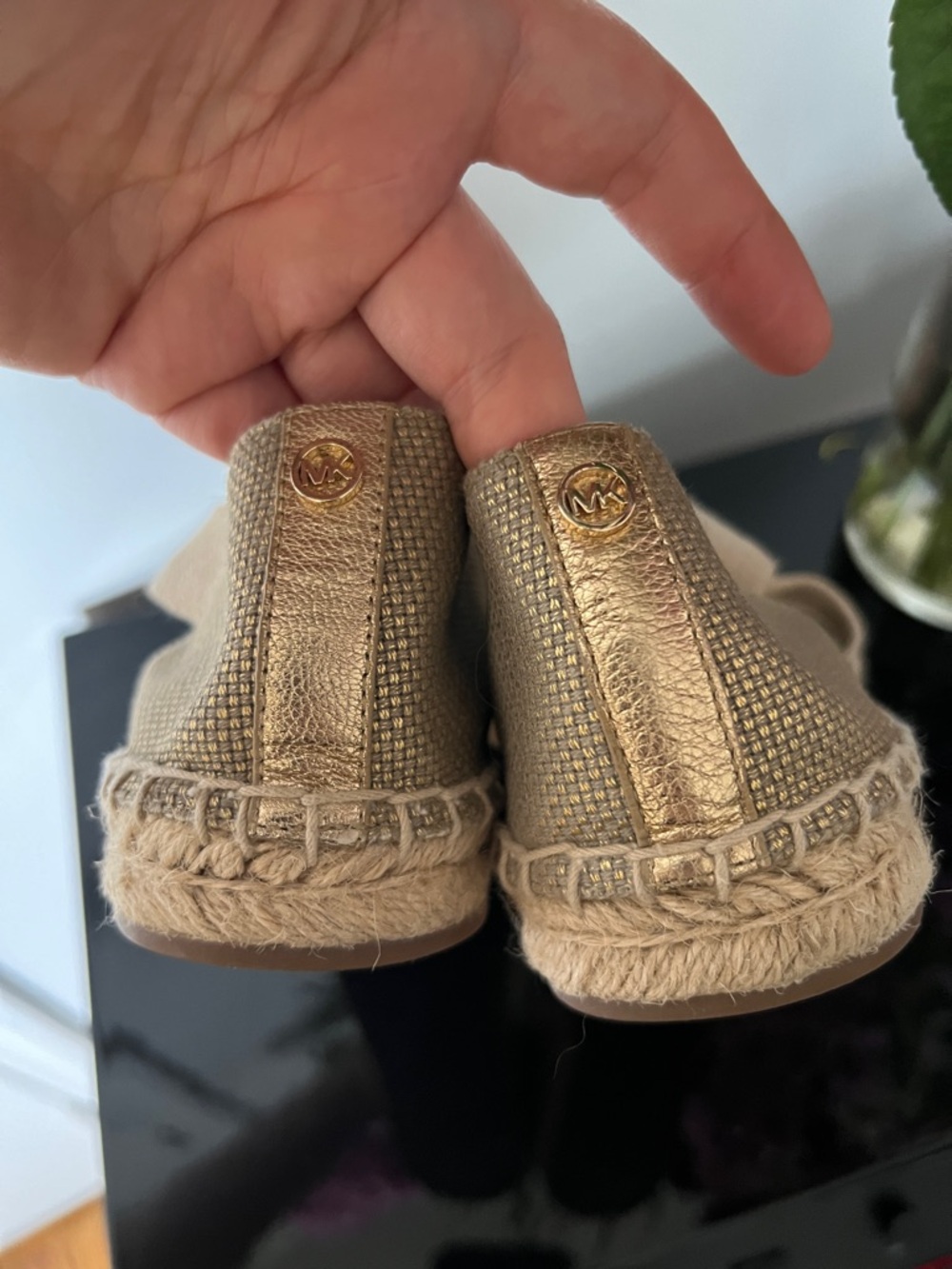 MICHAEL KORS Dana Espadrilles Size 8.5 - Picture 10 of 14